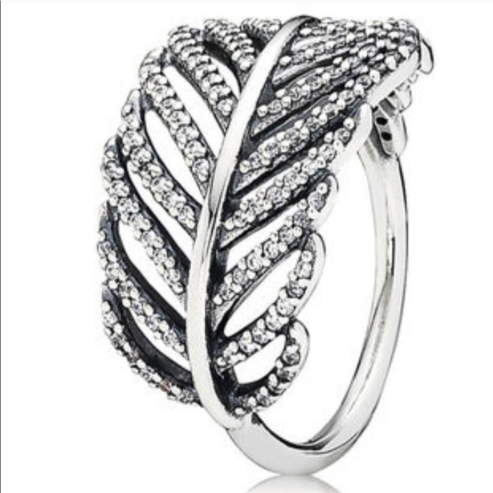 Feather Pandora Ring